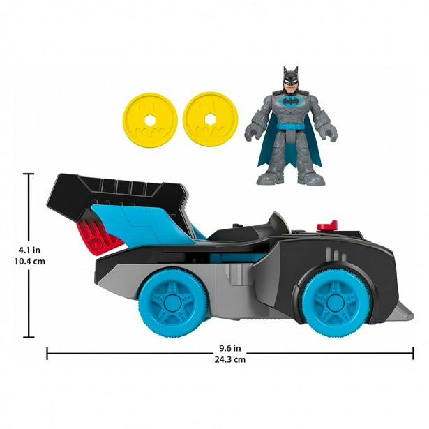 Batmobile με Φιγούρα Batman Bat-Tech Imaginext...