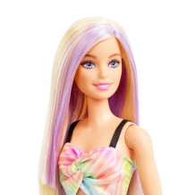 Κούκλα Barbie Fashionistas 190 με Μοβ Μαλλιά Mattel HBV22