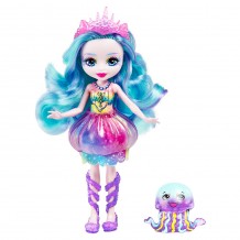 Κούκλα Jelanie Jellyfish & Stingley - Royal Enchantimals Ocean Kingdom Mattel HFF34