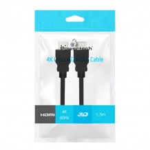 Καλώδιο HDMI male - HDMI male 2.0 V Ethernet 4K 3D Powertech CAB-H141 1,5m