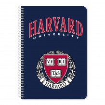 Τετράδιο Β5 Σπιράλ 2 Θεμάτων 60 Φύλλων Harvard University 25x17cm