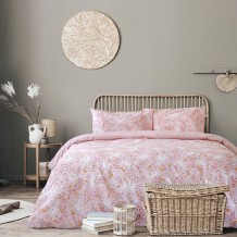 Σετ 4τμχ Σεντόνια με Μαξιλαροθήκες Papillon Pink Kocoon 240x270cm