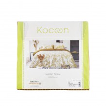 Σετ 4τμχ Σεντόνια με Μαξιλαροθήκες Papillon Yellow Kocoon 240x270cm