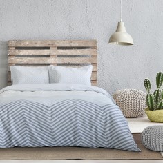 Σετ 4τμχ Σεντόνια με Μαξιλαροθήκες Hilium Gray Kocoon 240x270cm