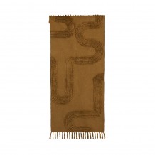 Χαλί Διαδρόμου Talik Gold Brown Nima 60x130cm