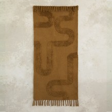 Χαλί Διαδρόμου Talik Gold Brown Nima 60x130cm