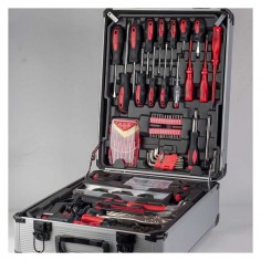 Σετ 186τμχ Eργαλεία με Τροχήλατη Βαλίτσα Αλουμινίου 2