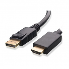 Καλώδιο Displayport σε HDMI 1080P Powertech CAB-DP027 2m