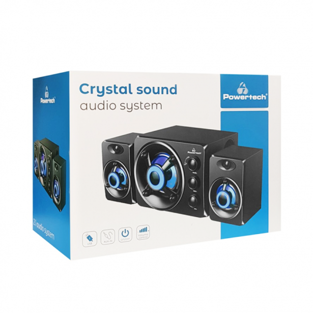 Σύστημα Ηχείων 2.1 Crystal Sound Powertech...