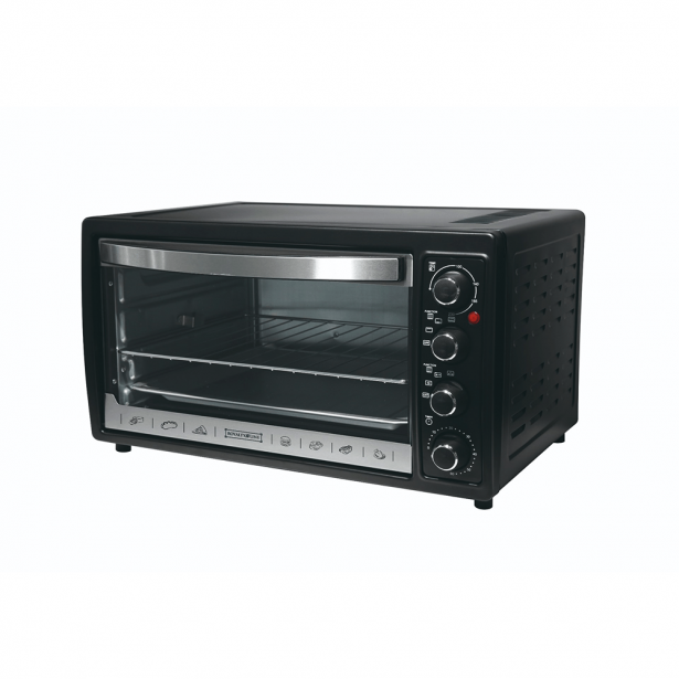 Φούρνος Mini Μαύρος Royalty Line TOV-20001 2000W