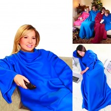 Κουβέρτα με Μανίκια Κόκκινη Snuggie