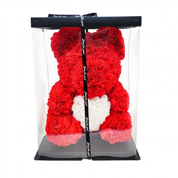 Αρκουδάκι Rose Bear Κόκκινο SDS-17951 40cm