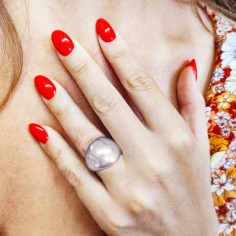 Δαχτυλίδι Φαρδύ Bold Ασημί 2