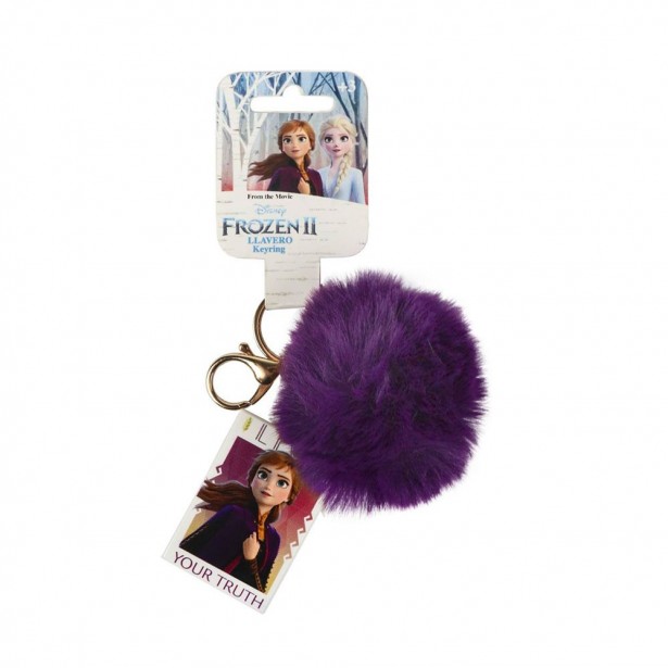 Μπρελόκ Ακρυλικό Μοβ Pom-Pom Frozen Disney Cerda 0821