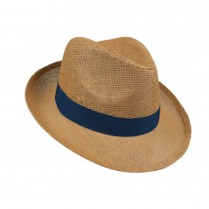 Καπέλο Fedora Καφέ Ανοιχτό με Κορδέλα Stamion 6011 2