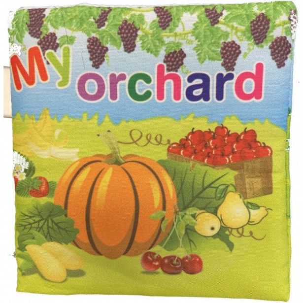 Βιβλίο Βρεφικό Μαλακό Υφασμάτινο My Orchard JL