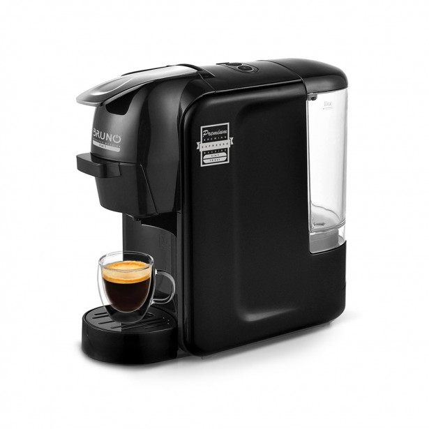 Καφετιέρα Espresso 3 σε 1 Μαύρη Bruno BRN-0124 1450W