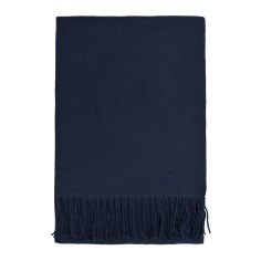 Κασκόλ με Κρόσσια Μονόχρωμο Μπλε Σκούρο Stamion 114532 2