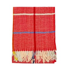 Κασκόλ Καρό Κόκκινο WJ-19213 2