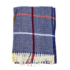 Κασκόλ Καρό Μπλε WJ-19213 2