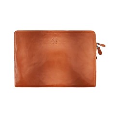 Τσάντα Χειρός για Tablet Δερμάτινη Κεραμιδί Modaincisi 2