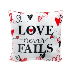 Μαξιλάρι Διακοσμητικό Love Never Fails Amek Toys 36cm