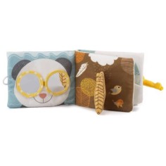 Βιβλίο Κρεμαστό Λούτρινο Panda Amek Toys 10cm 2