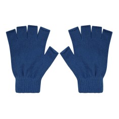 Γάντια με Μισά Δάχτυλα/Χούφτα Μονόχρωμα Μπλε Stamion 111792 2