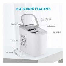 Παγομηχανή Bullet Round Ice 112W