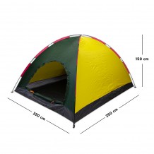 Σκηνή Igloo 4 Ατόμων 220x250x150