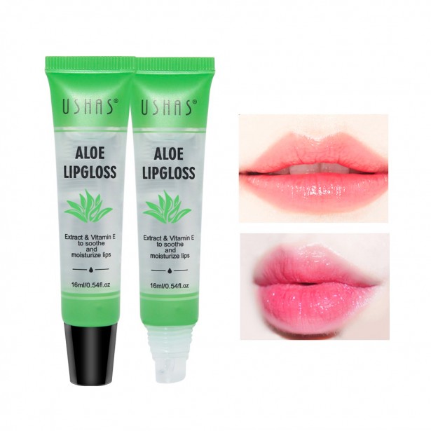 Lip Gloss Aloe Ushas Cosmetics 16ml