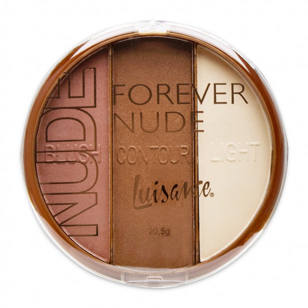 Ρουζ, Contour & Highligher 3 Χρώματα Forever Nude Bronze L1022-A