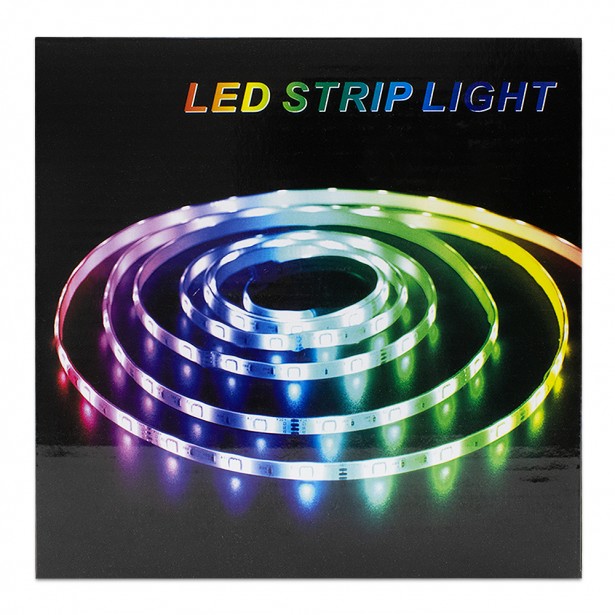 Ταινία LED RGB Αυτοκόλλητη με Τηλεχειριστήριο