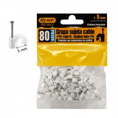 Ρόκα Στήριξης Καλωδίων Λευκά Liyset HTFY92176 5mm 2