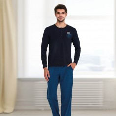 Πιτζάμα Ανδρική Χειμερινή Original Apparel Berland 3733 2