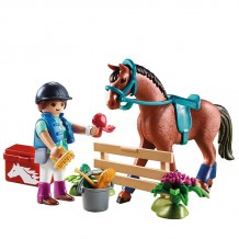 Gift Set Φροντίζοντας το Άλογο Country Playmobil 70294