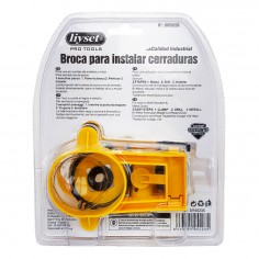 Ποτηροτρύπανο Κλειδαριάς Πόρτας Liyset DR55235 25mm/50mm 2